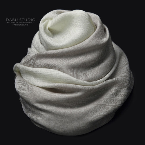 奢品级精工提花披巾围巾