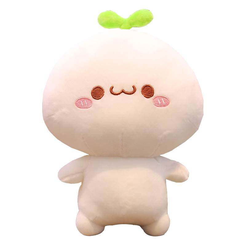 长草颜大团子抱枕女生睡觉布娃娃可爱上玩偶软毛绒玩具网红公床仔