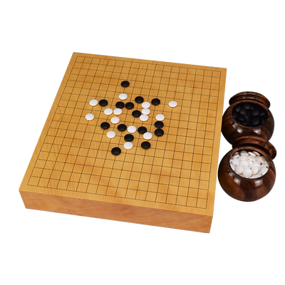 围棋套装小号香榧木棋盘