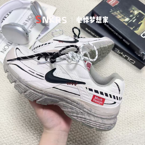 球鞋定制Nike Initiator 迷雾拓荒 做旧 复古潮流 低帮男子运动鞋