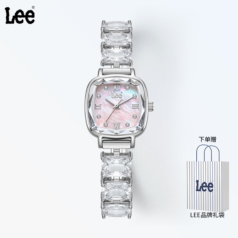 lee小众轻奢高颜值女表锆钻图片