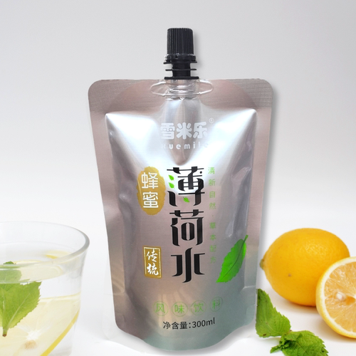 雪米乐蜂蜜柠檬薄荷水袋装