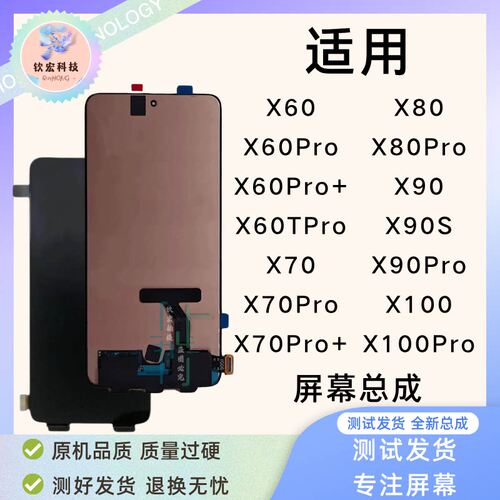 适用VivoX100Pro/X60屏
