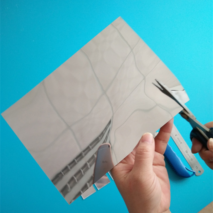 手工创意粘贴类软镜子幼儿园剪纸镜面反光贴纸PC塑料镜子课剪切的