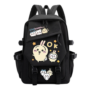 chiikawa联名书包吉伊卡哇乌萨奇小八大容量可爱女小学生双肩背包