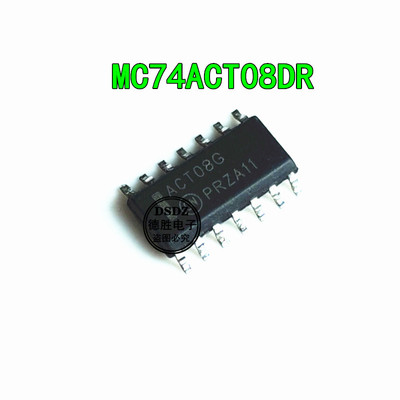 MC74ACT08DR2G SN74ACT08DR 丝印：ACT08G SOP-14  全新原装现货