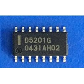 D5201 D5201G UPD5201G SOP-16 四路模拟开关芯片 全新进口现货