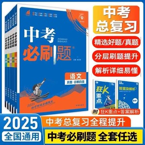 2025版理想树中考必刷题合订本语文数学英语物理化学中考总复习冲刺资料考试试卷辅导书真题试卷练习题基础知识强化