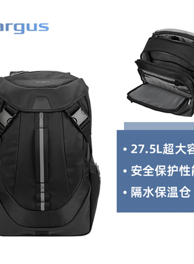 Targus/泰格斯17.3英寸背包男大容量旅行户外多功能双肩包 TSB953