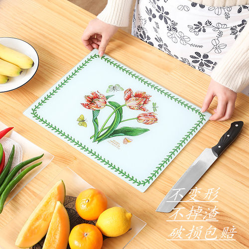 钢化玻璃不长霉菜板防霉案板婴儿