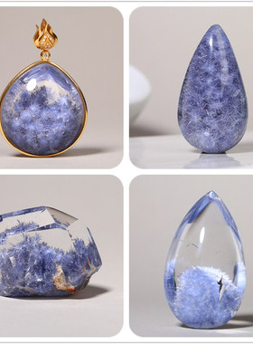 天然水滴原石随形吊坠定制
