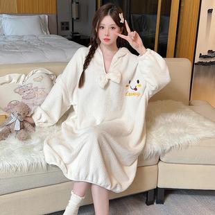 可穿宽松大码 浴巾浴袍女吸水速干洗澡家用浴衣四季 不掉毛加厚睡袍
