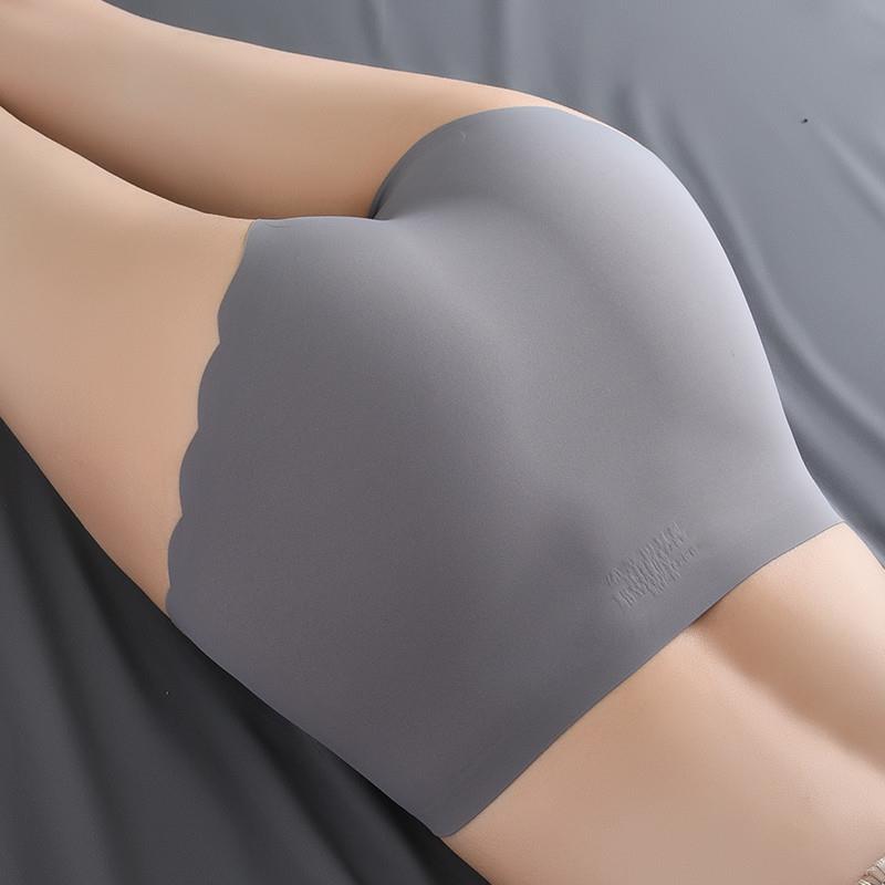 3件无痕内裤女生2025新款裸感夏薄款高腰隐形三角裤冰丝瑜伽健身