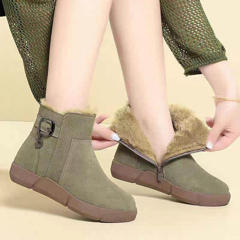 中老年妈妈雪地棉靴女2025冬季新款加绒保暖大码高帮棉鞋,女鞋,时尚雪地靴,淘宝优惠券,粉丝福利购,淘宝优惠卷
