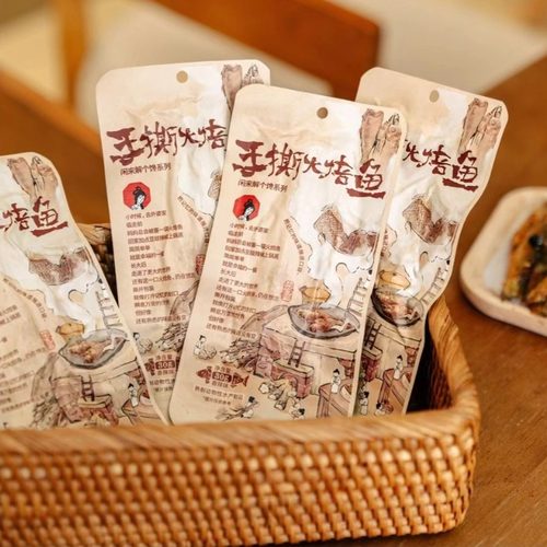 茶颜悦色手撕火焙鱼干解馋下饭菜