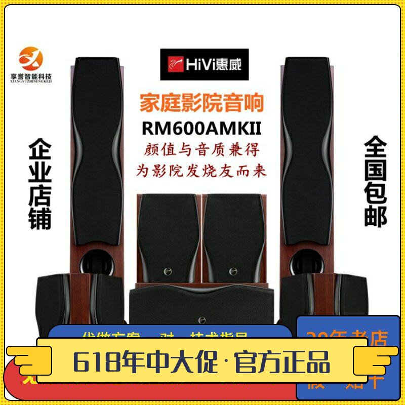 HiVi/惠威RM600AMKII家庭影院5.1HiFi音响套装高端发烧友级别套装