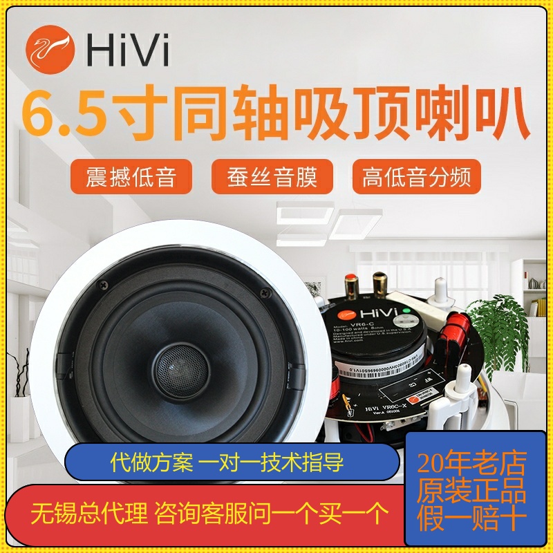 Hivi/惠威定阻喇叭立体声