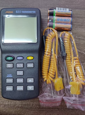 JNDA82II微电脑高精度温度计两2路T1T2温度表点温计80系列测温仪