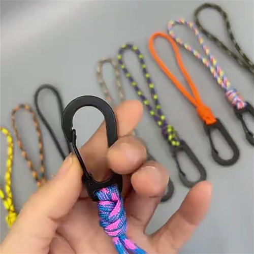 户外多功能防丢钢丝快挂扣