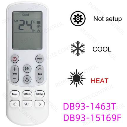 适用于三星空调遥控器 DB93-14643S DB93-15882Q 1463T 15169F