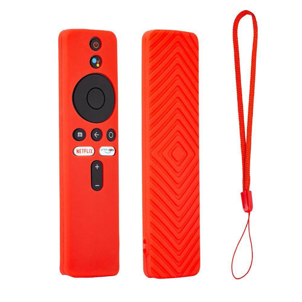 适用于小米TV遥控器硅胶套Mibox S海外版 Xiaomi国际版全包保护壳