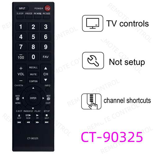 适用于东芝电视机遥控器 CT-90329 90326 90325 95002 8551 8037