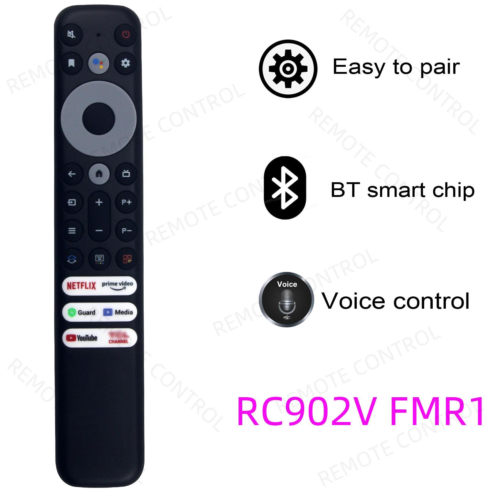适用于TCL电视机语音遥控器RC902V FMR1 FMR4 5 7 6 9 FMR2 FAR1