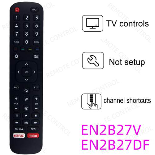 适用海信电视机遥控器EN2A27 ST HT EN2B27 V EN2BC27 D EN2D27 Z