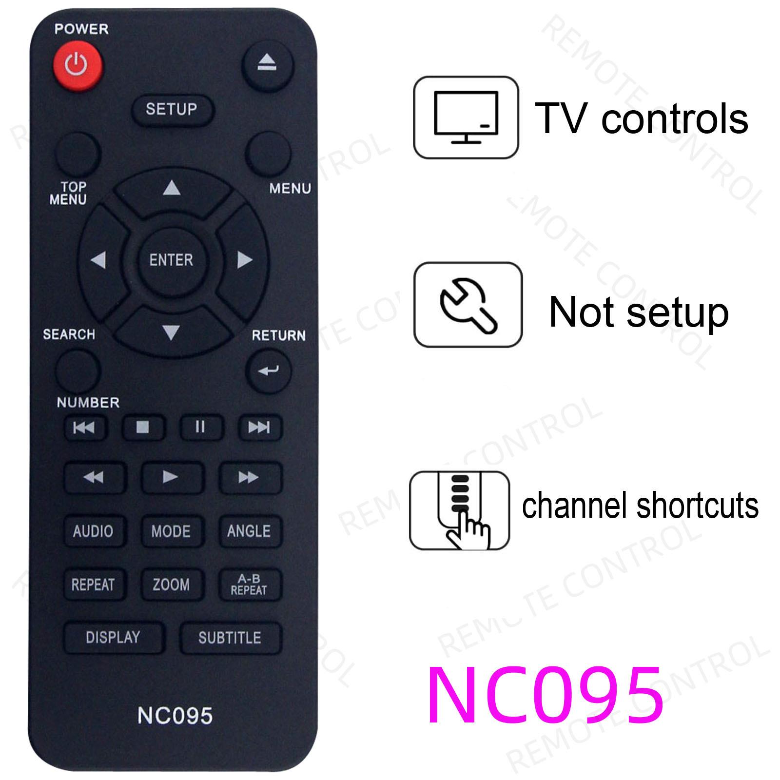 适用于MAGNAVOX 三洋蓝光DVD遥控器 NC095 NC456 NC450 451 454 3