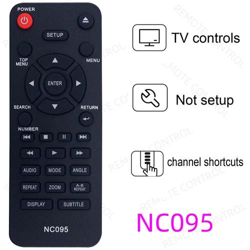 适用于MAGNAVOX 三洋蓝光DVD遥控器 NC095 NC456 NC450 451 454 3