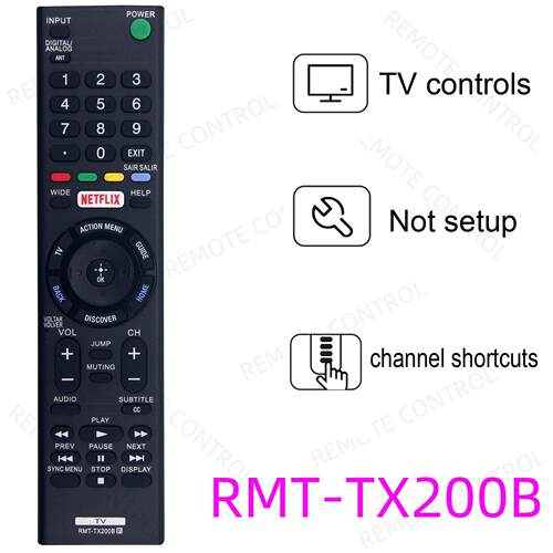 适用于索尼电视机遥控器RMT-TX200P TX200E TX200U TX201P TX200B