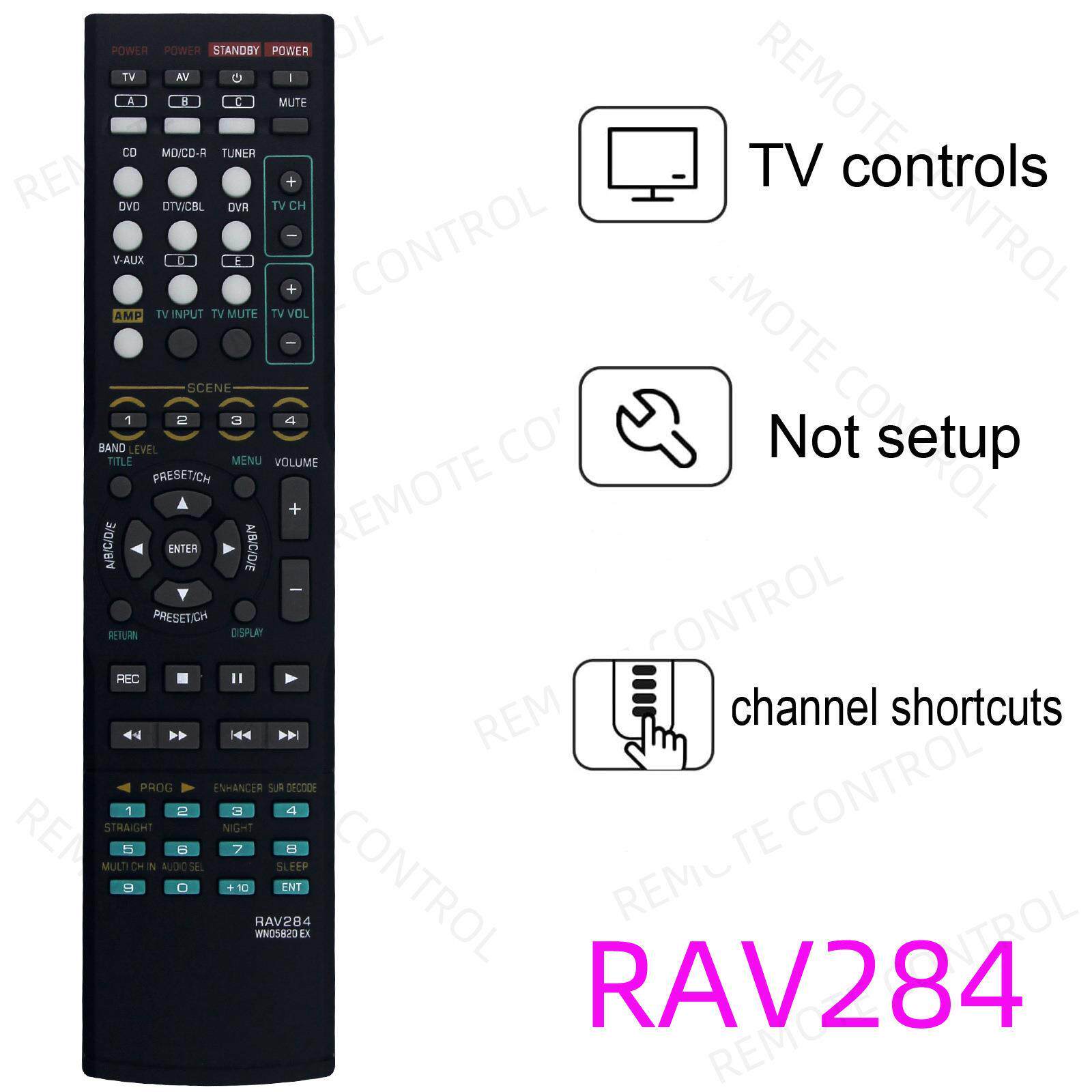 适用于雅马哈功放机遥控器 RA遥控器