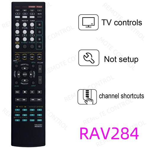 适用于雅马哈功放机遥控器 RAV315 RAV280 RAV285 RAV284 RAV282