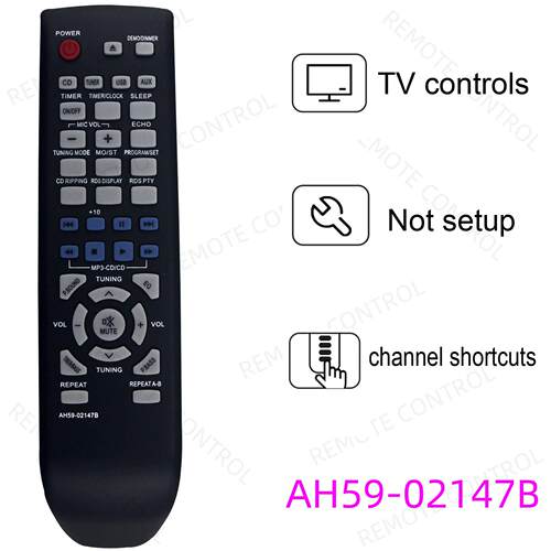 适用于三星功放机播放器遥控器 AH59-02147B MM-G25 G35