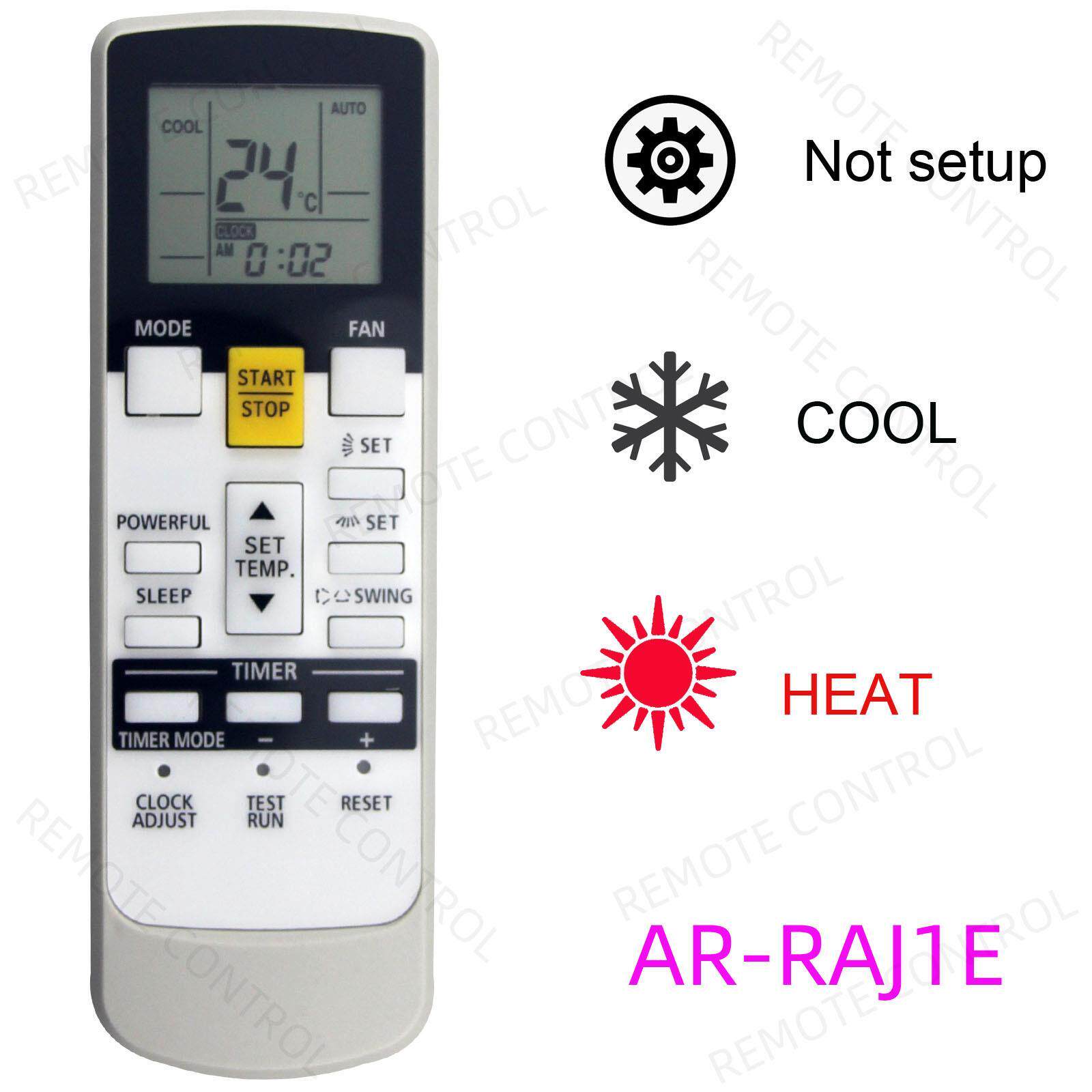 适用于富士通空调遥控器 AR-RY12 AR-RAJ1E