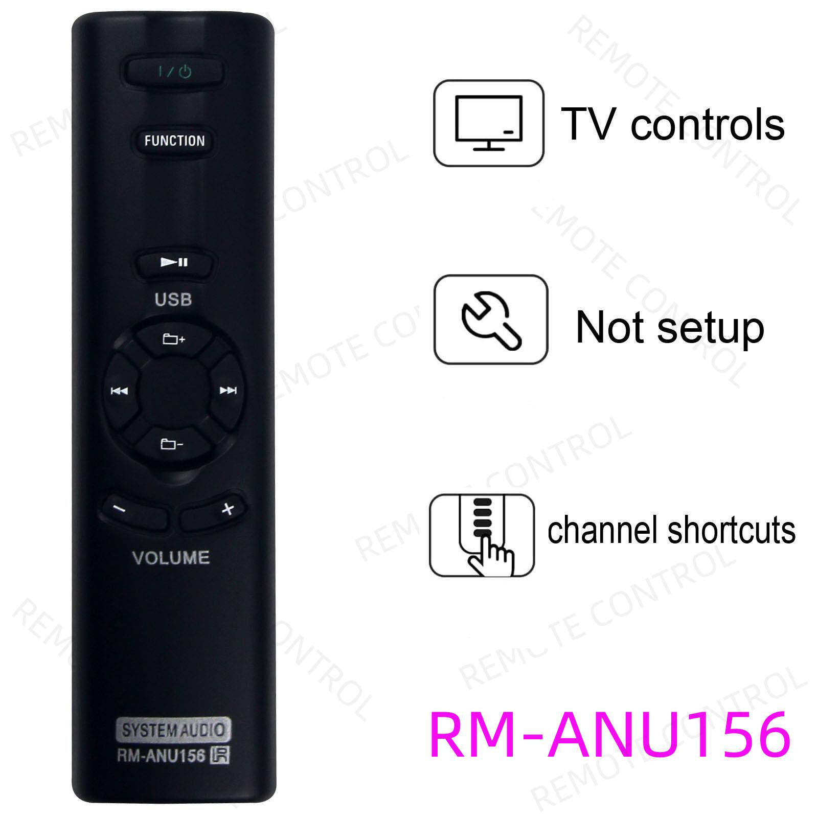 适用于索尼音箱家庭影院音响播放器遥控器 RM-ANU156