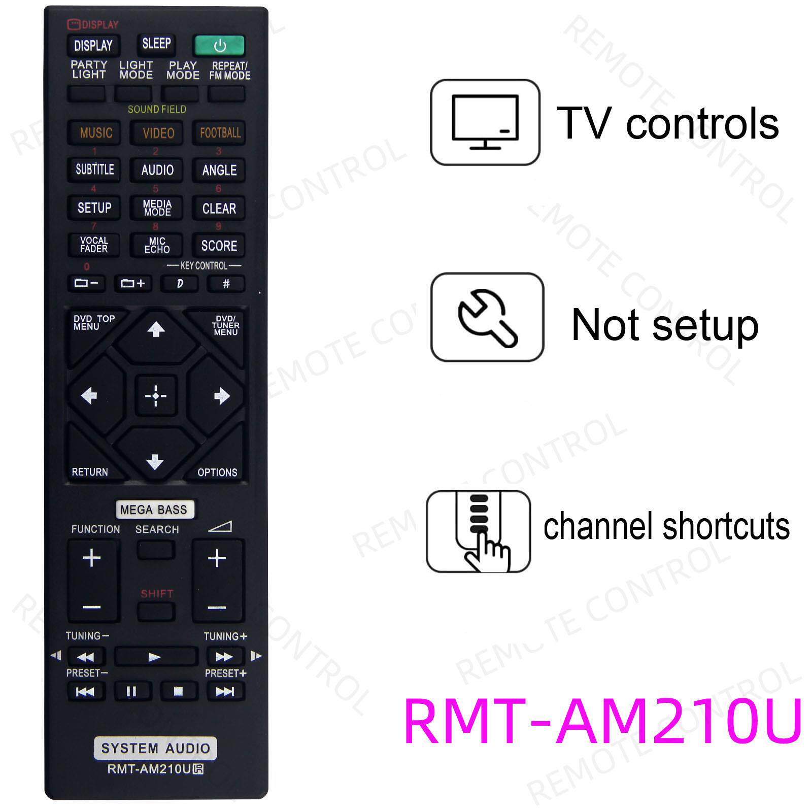 适用于索尼功放音响遥控器 RMT-AM210U RMT-AM330U AM340U AM421U