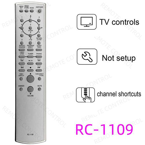 适用于Denon天龙 功放播放器遥控器 RC-1131 1054 1109 1138 1033