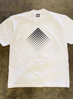 ZELIA 短袖T恤男国潮印花圆领重磅230Gins美式潮流夏季新款休闲半