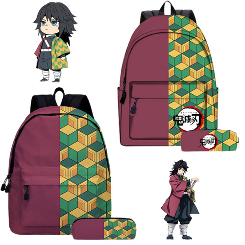 鬼灭之刃周边新款学生动漫双肩包