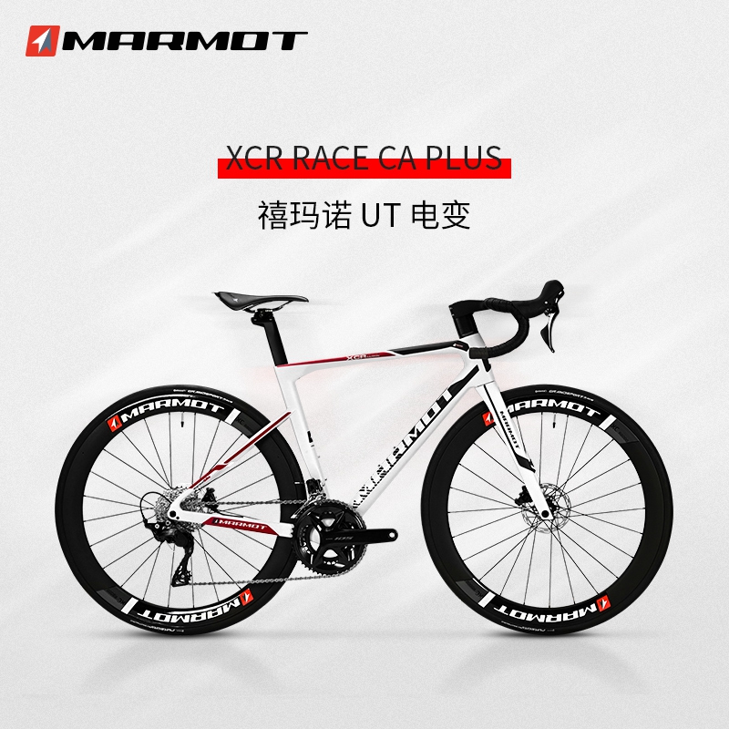 MARMOT碳纤维公路车土拨鼠自行车