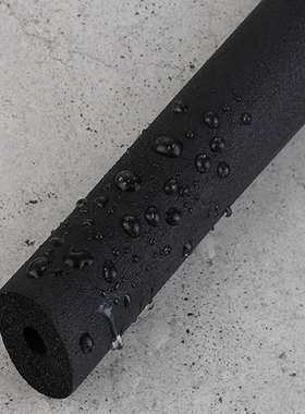 黑色阻燃发泡橡塑海绵管  管道保温橡塑管 隔音隔热橡塑管