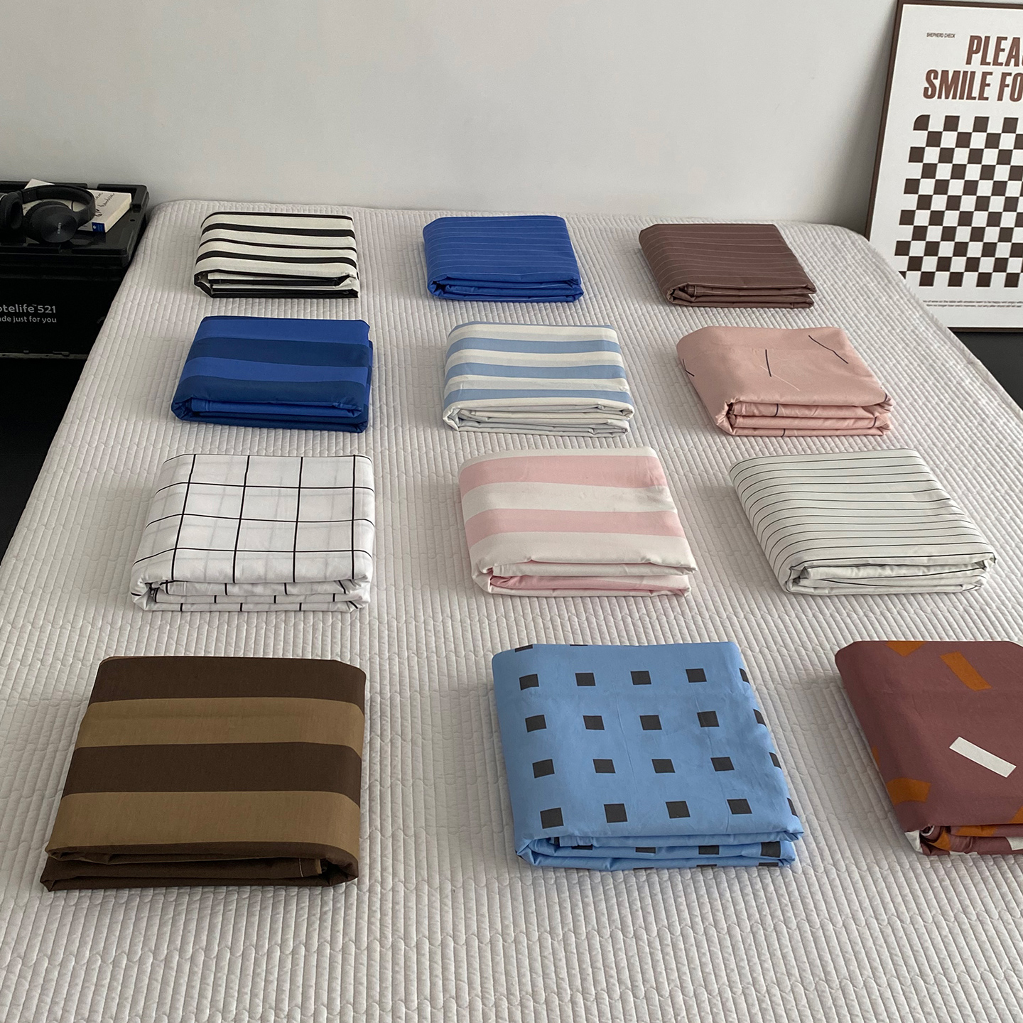 斜纹简约全棉双人被套宿舍单人