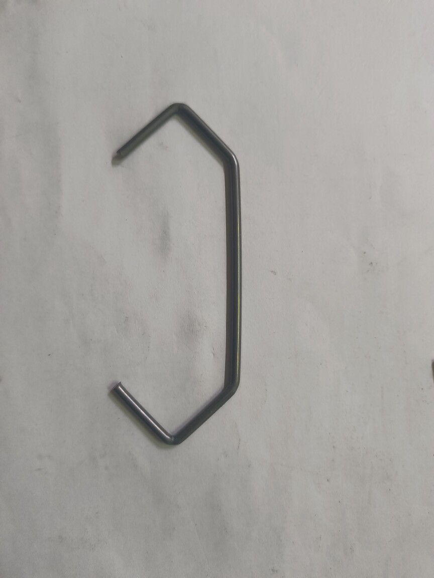 直销1000个1-5mm粗v型喷涂挂钩塑喷挂钩喷涂流水线挂具挂钩来图