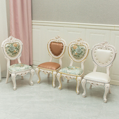 小椅子客厅茶几轻奢软包椅 儿童靠背椅宝宝椅换鞋 厂家直销 欧式