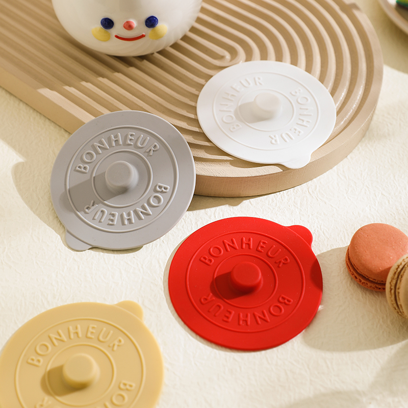 舍里食品级通用硅胶杯盖