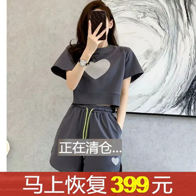 其他棉2022夏季印花套装