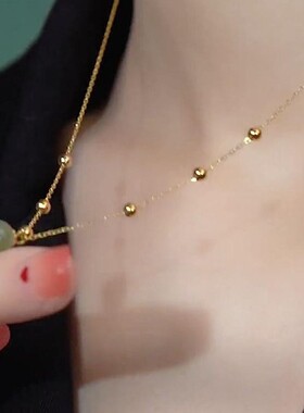 2026新款中式优雅小众锁骨链