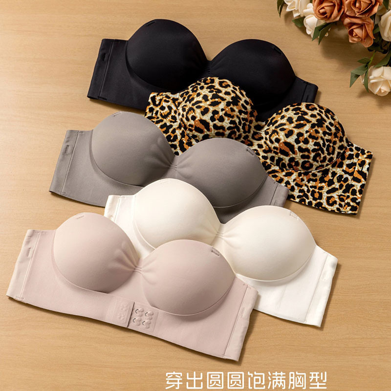 无肩带聚拢显大前扣内衣女3D立体圆圆胸手掌杯无痕文胸,女士内衣/男士内衣/家居服,文胸,淘宝优惠券,粉丝福利购,淘宝优惠卷