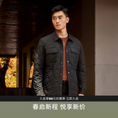 品质羊毛填充 款 迪柯尼秋冬新品 轻薄绗缝工装 夹克棉服 男士